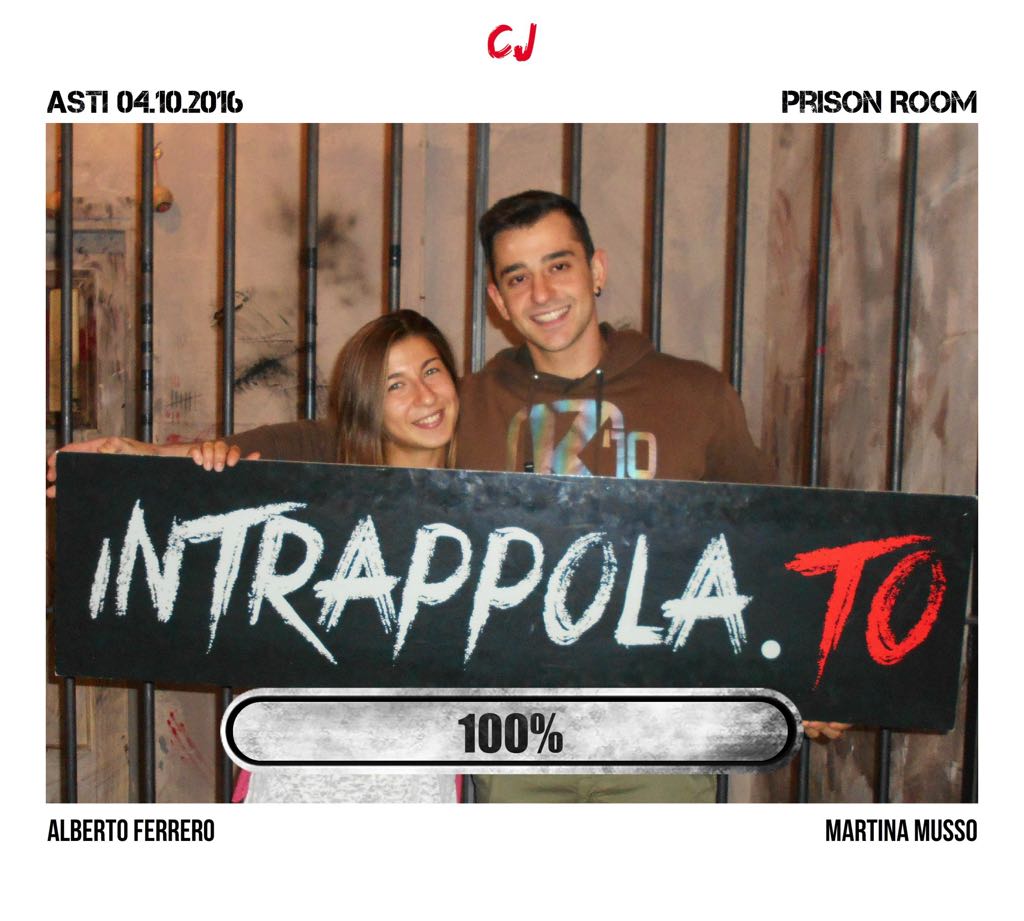 Il gruppo CJ è fuggito dalla nostra escape room Prison Room