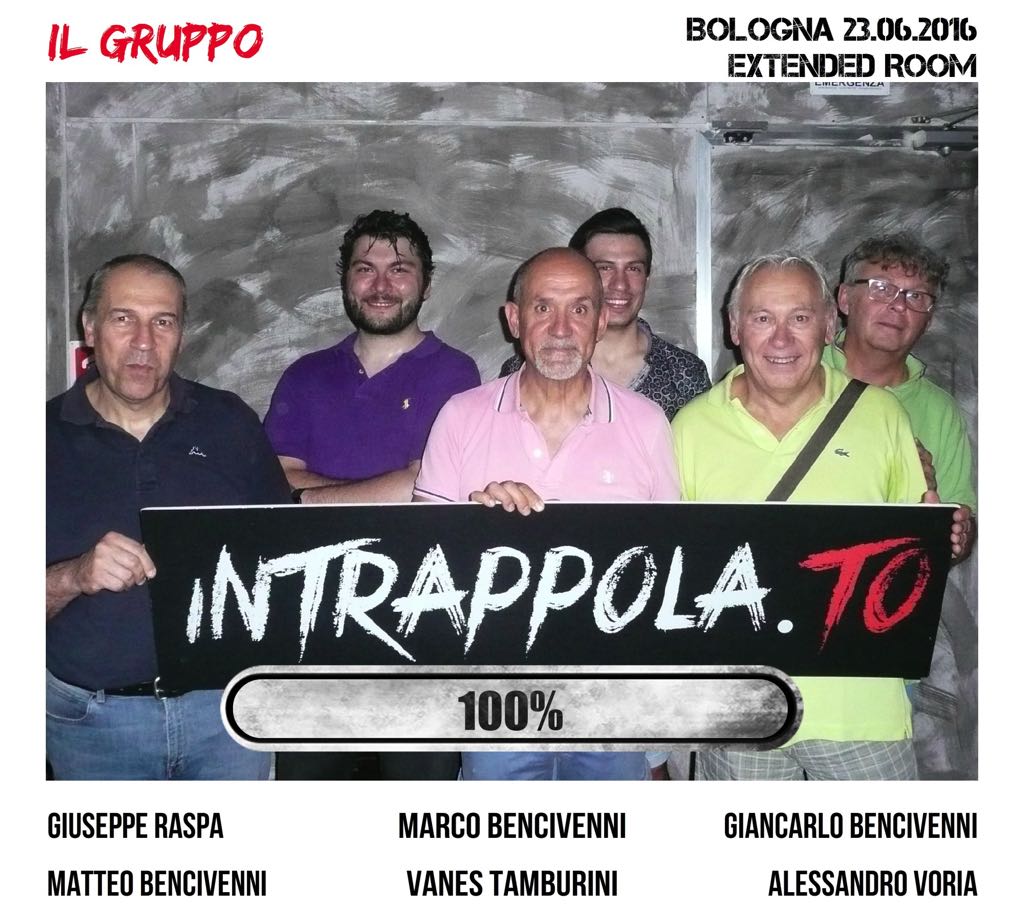 Il gruppo Il Gruppo è fuggito dalla nostra escape room Extended Room