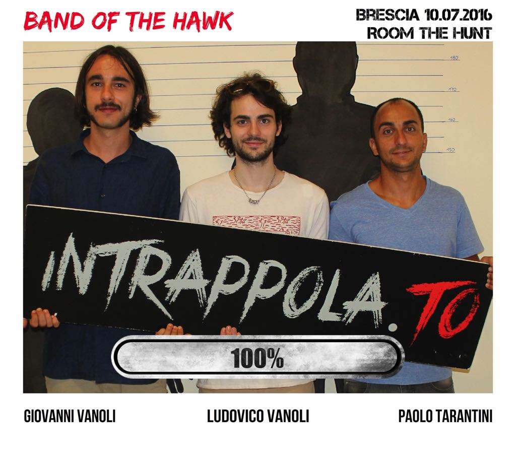 Il gruppo band of the hawk è fuggito dalla nostra escape room Room The Hunt