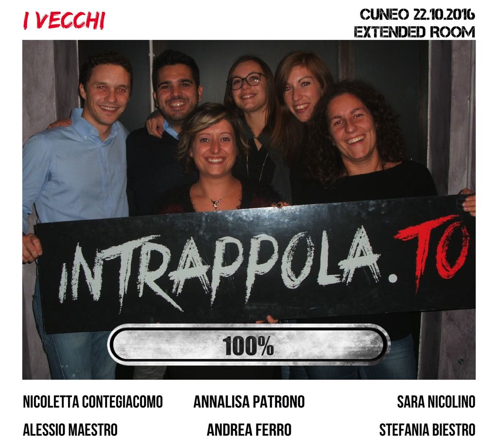 Il gruppo I vecchi è fuggito dalla nostra escape room 