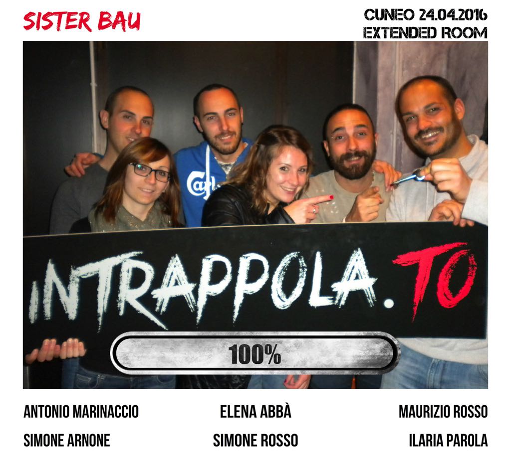 Il gruppo Sister Bau è fuggito dalla nostra escape room 