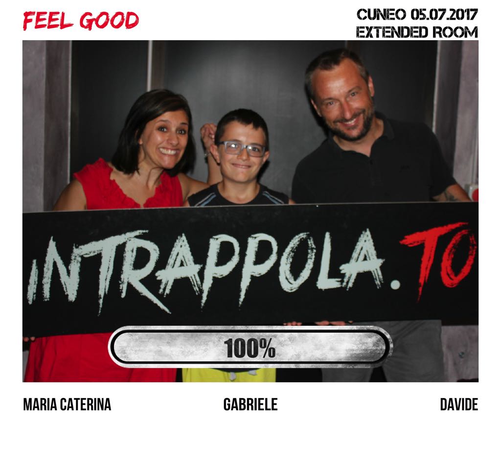 Il gruppo feel good è fuggito dalla nostra escape room 