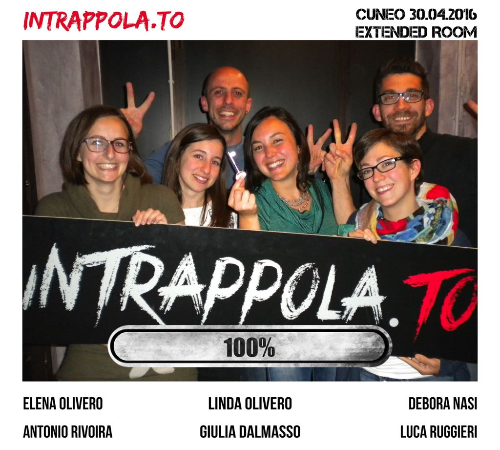 Il gruppo  è fuggito dalla nostra escape room 