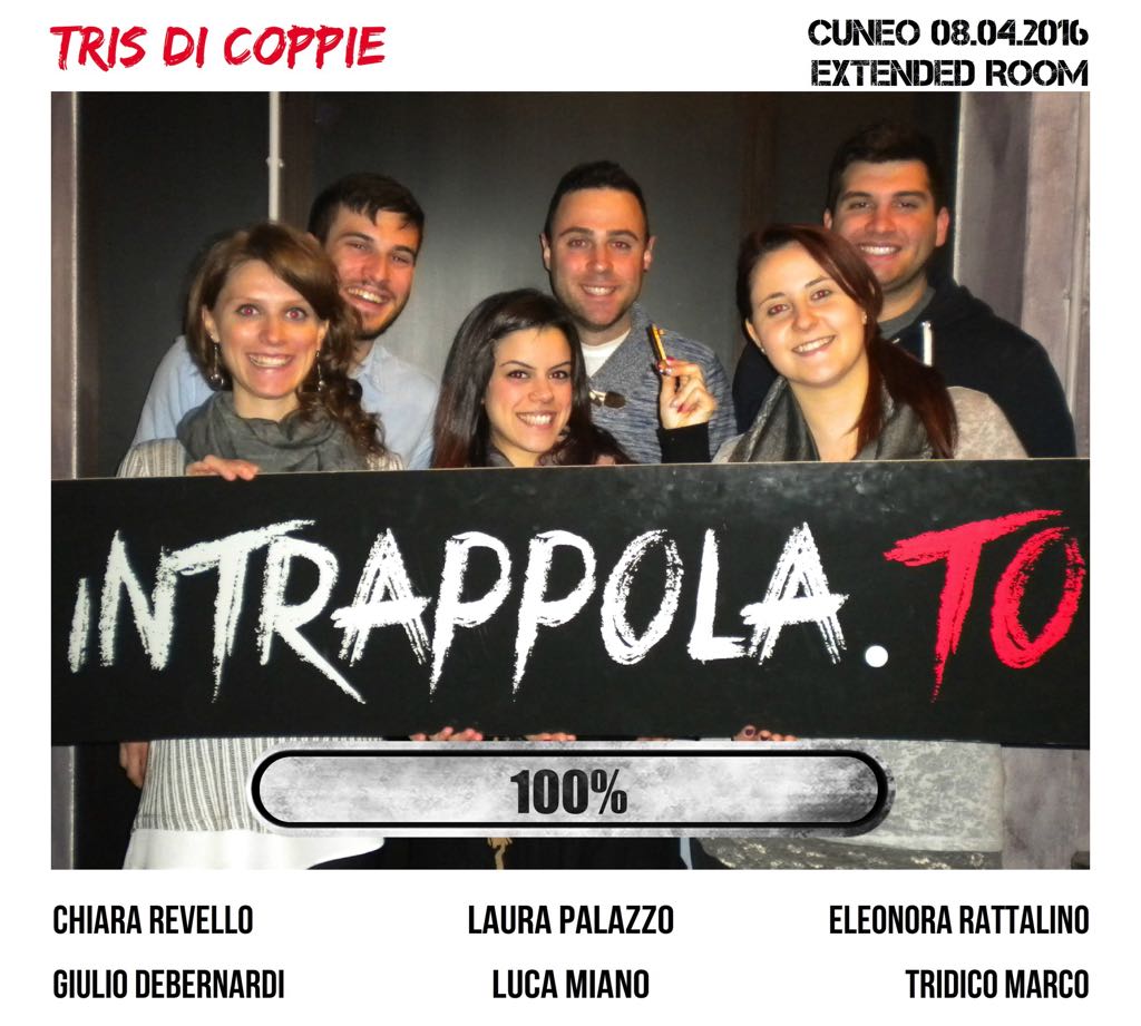 Il gruppo  è fuggito dalla nostra escape room 