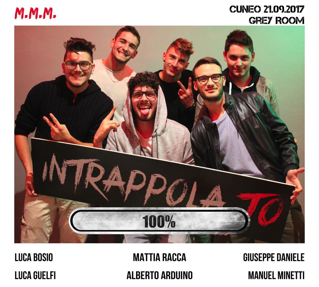 Il gruppo M.M.M. è fuggito dalla nostra escape room Grey Room