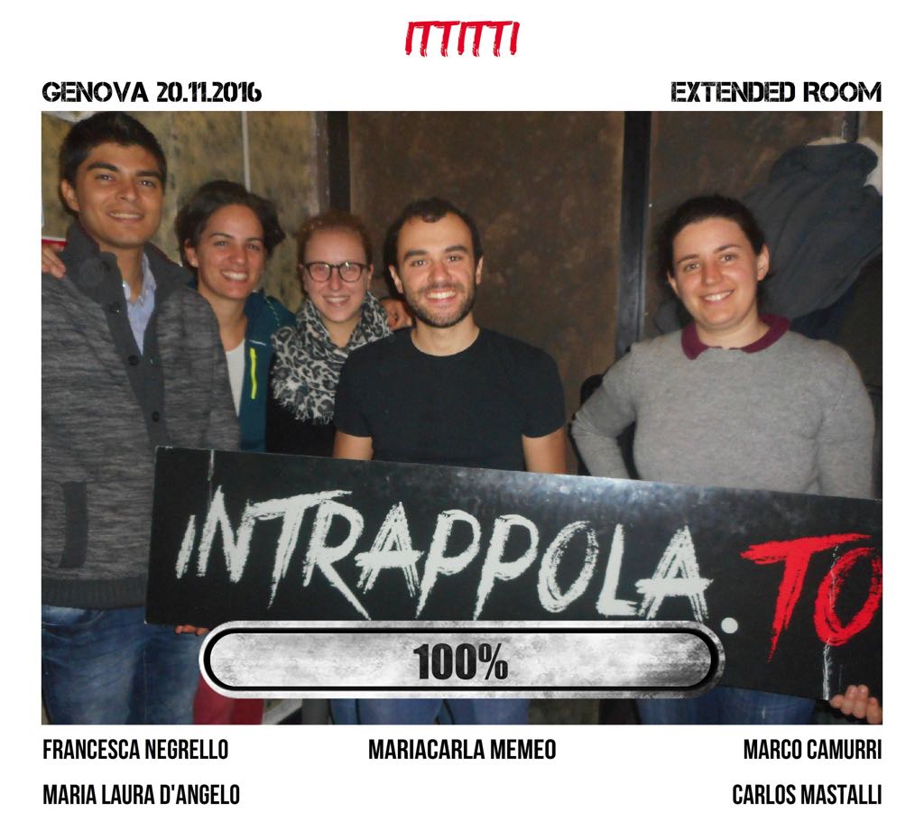 Il gruppo ittitti è fuggito dalla nostra escape room Extended Room
