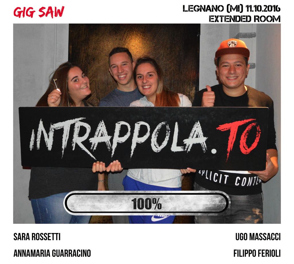 Il gruppo gig saw è fuggito dalla nostra escape room Extended Room