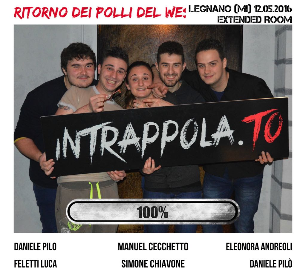Il gruppo ritorno dei polli del west è fuggito dalla nostra escape room Extended Room