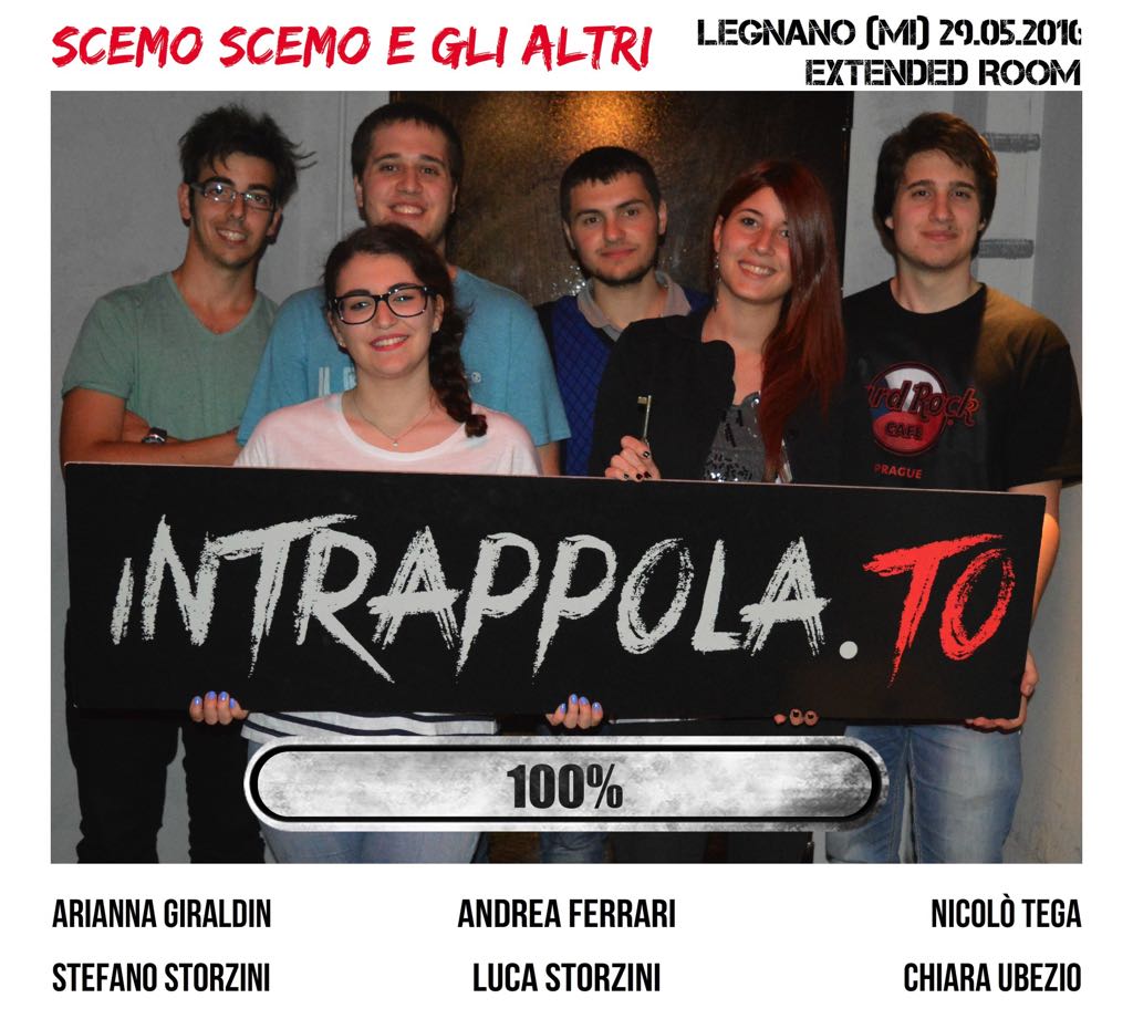 Il gruppo scemo scemo e gli altri è fuggito dalla nostra escape room Extended Room