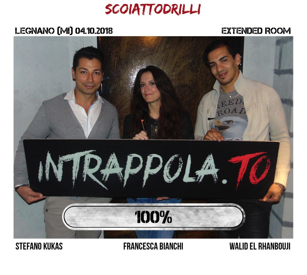 Il gruppo scoiattodrilli è fuggito dalla nostra escape room Extended Room