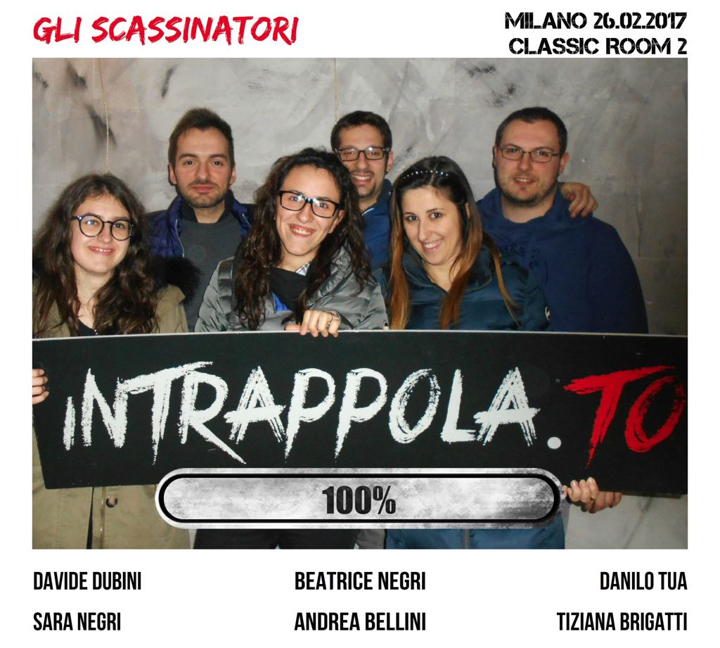 Il gruppo gli scassinatori è fuggito dalla nostra escape room Extended Room