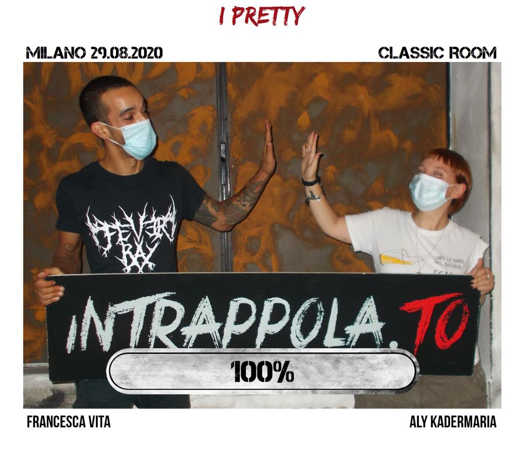 Il gruppo i pretty è fuggito dalla nostra escape room Classic Room