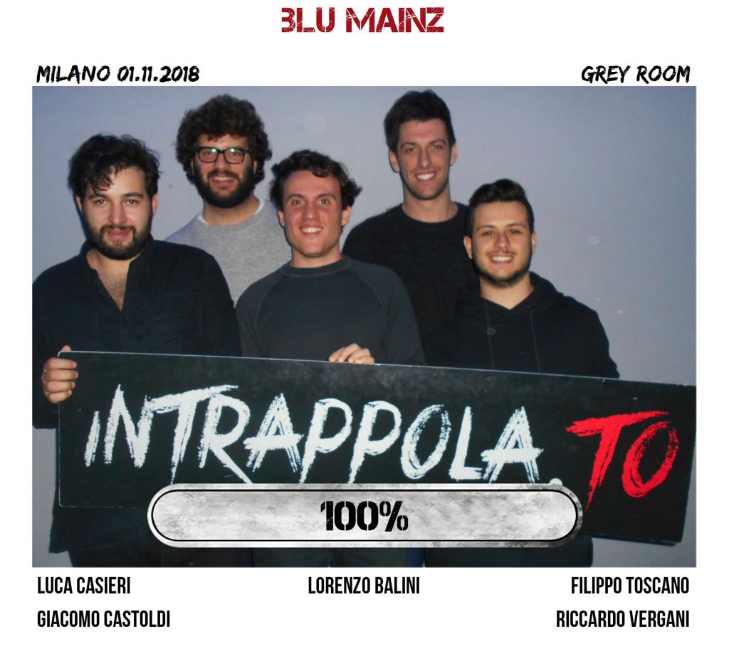 Il gruppo blu mainz è fuggito dalla nostra escape room Grey Room
