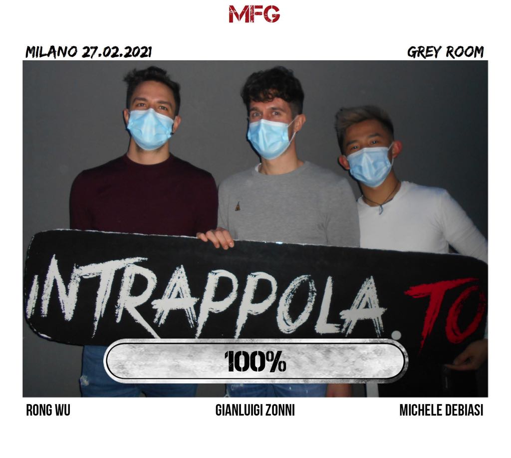 Il gruppo mfg è fuggito dalla nostra escape room Grey Room