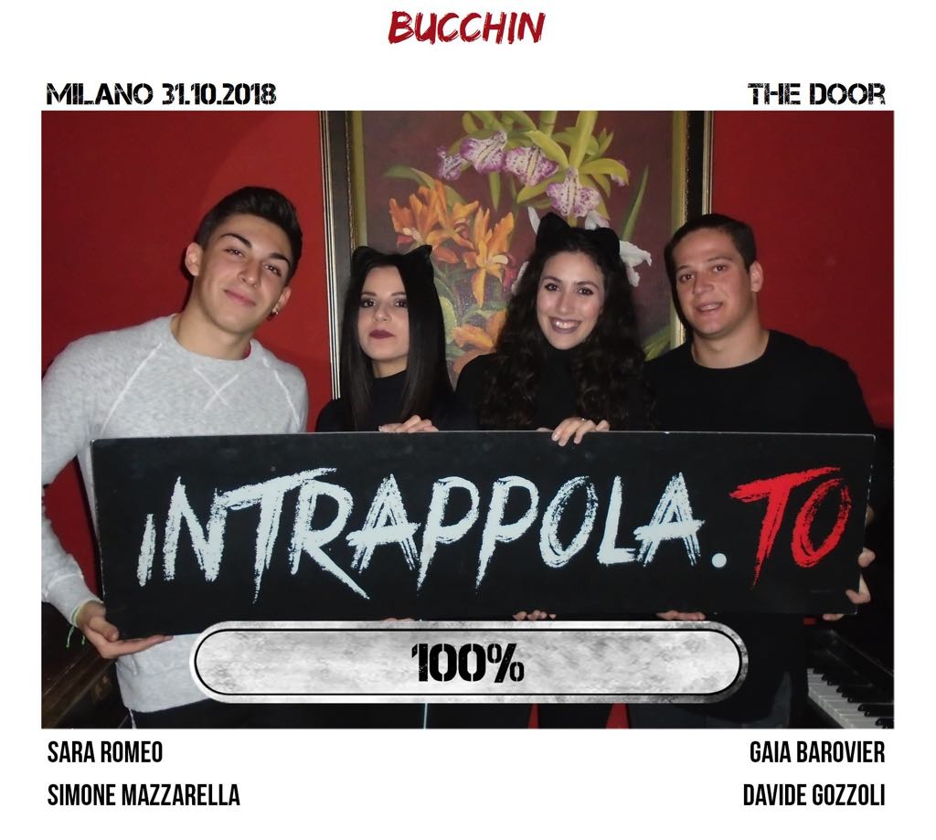 Il gruppo bucchin è fuggito dalla nostra escape room Secretum Venatoris