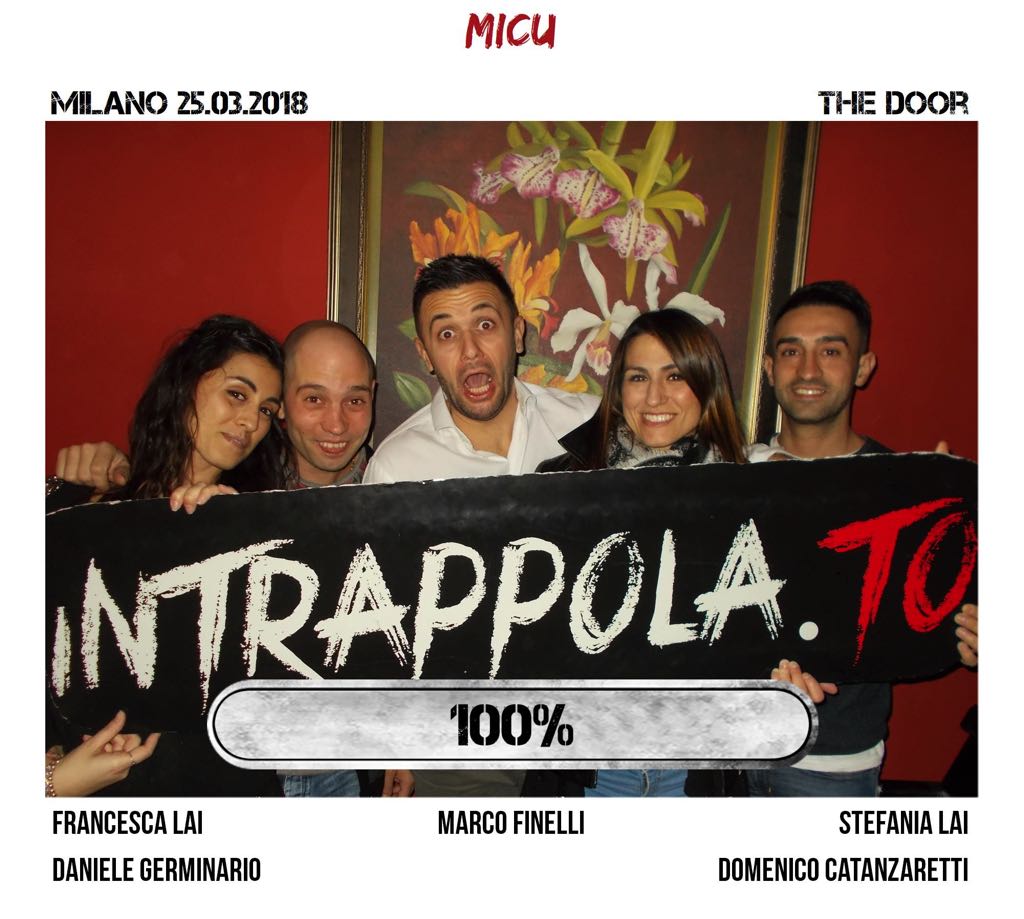Il gruppo micu è fuggito dalla nostra escape room Secretum Venatoris