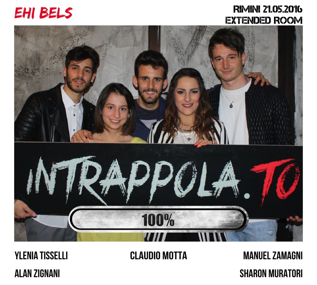 Il gruppo ehi bels è fuggito dalla nostra escape room Extended Room