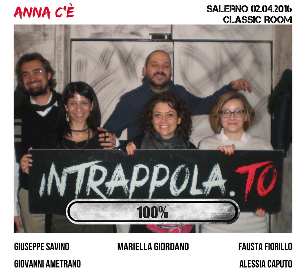 Il gruppo  è fuggito dalla nostra escape room Classic Room