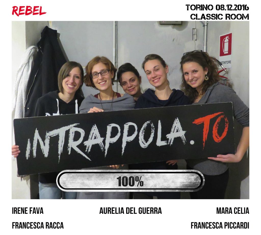 Il gruppo rebel è fuggito dalla nostra escape room Classic Room