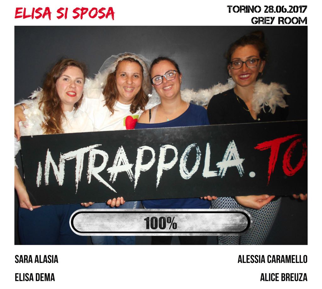 Il gruppo Elisa si sposa è fuggito dalla nostra escape room 