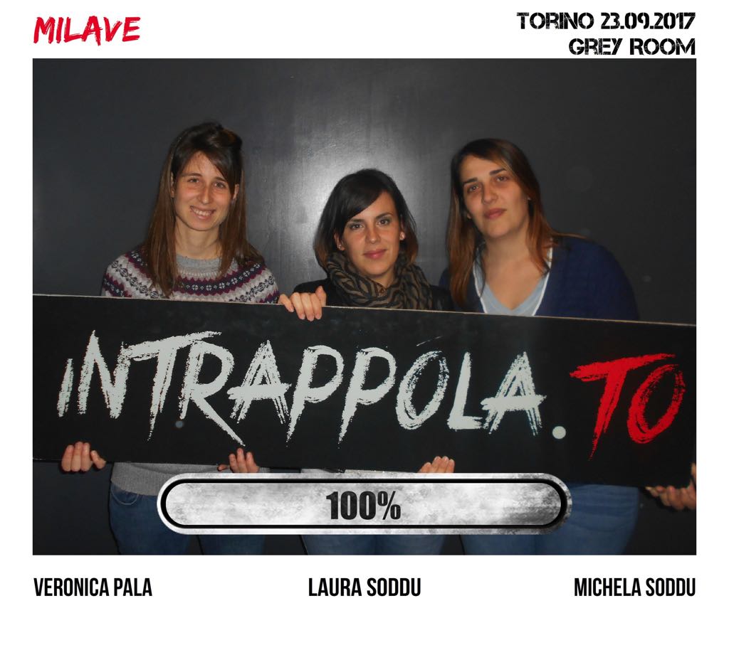 Il gruppo Milave è fuggito dalla nostra escape room 