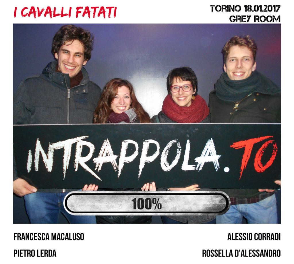 Il gruppo i cavalli fatati è fuggito dalla nostra escape room 