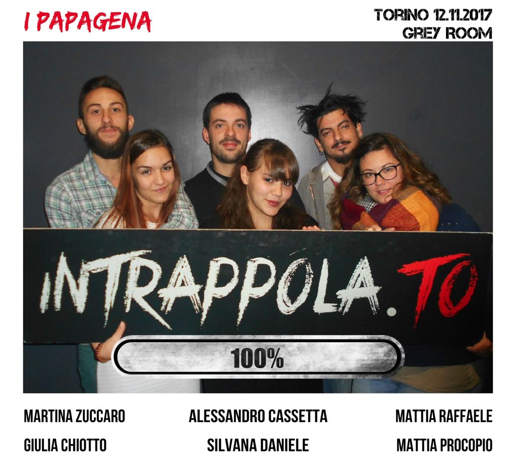 Il gruppo i papagena è fuggito dalla nostra escape room 