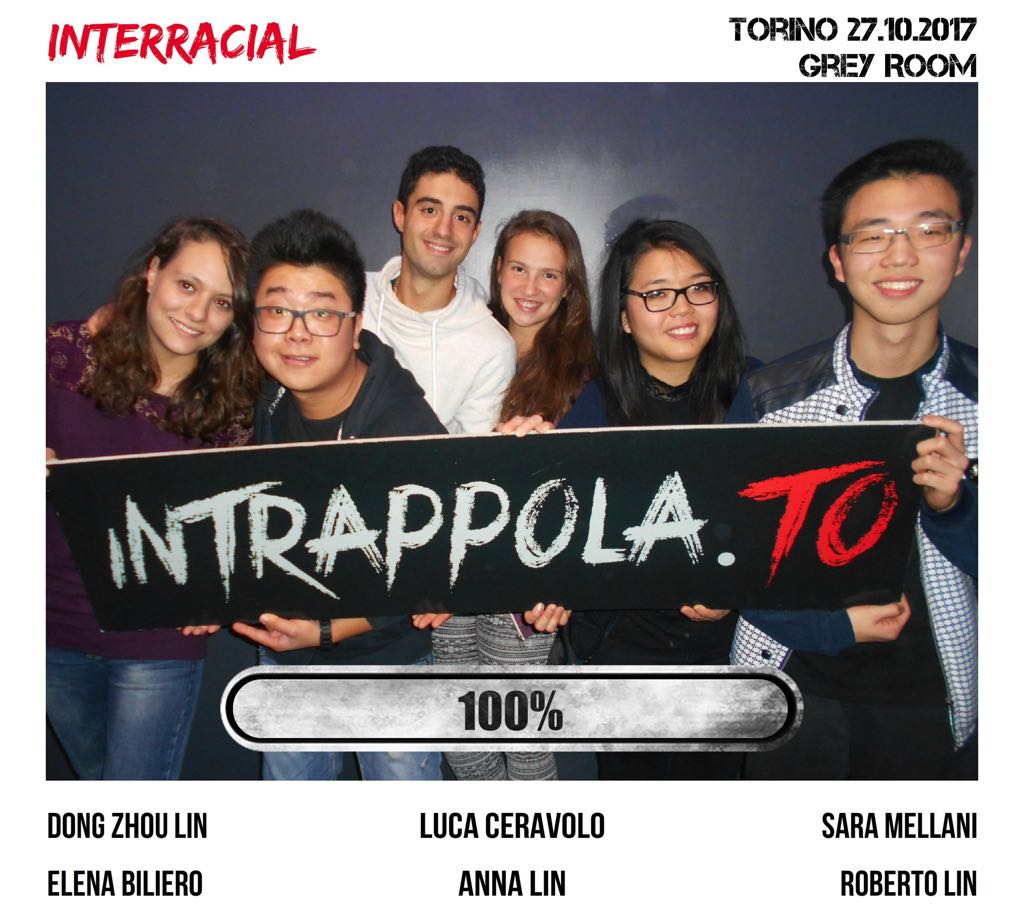 Il gruppo interracial è fuggito dalla nostra escape room 
