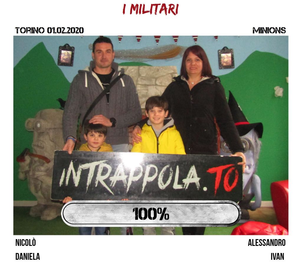 Il gruppo I militari è fuggito dalla nostra escape room 