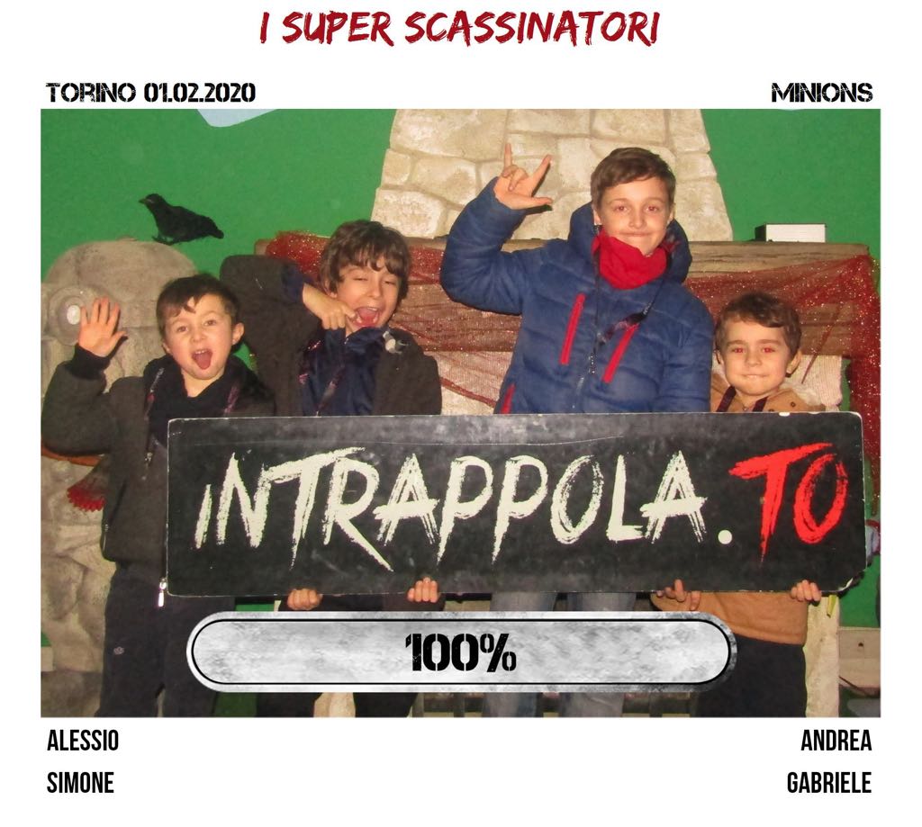 Il gruppo I super scassinatori è fuggito dalla nostra escape room 