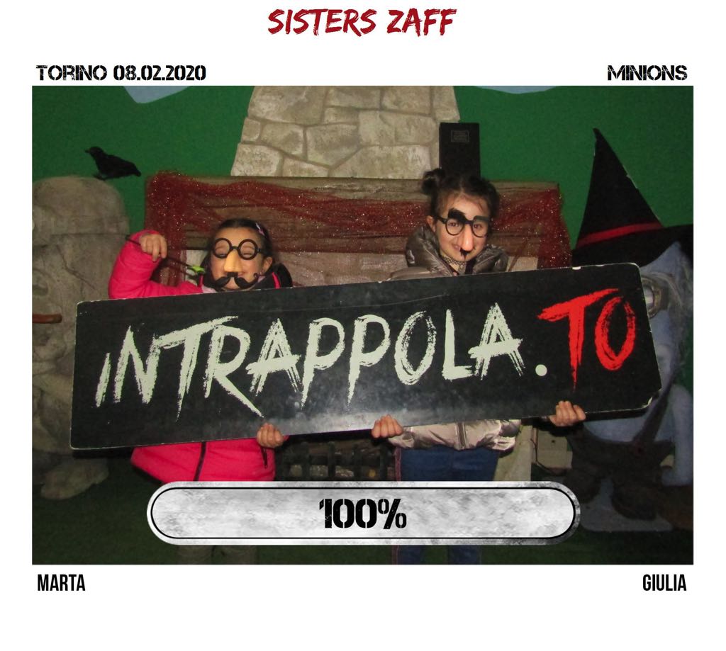 Il gruppo Sisters Zaff è fuggito dalla nostra escape room 