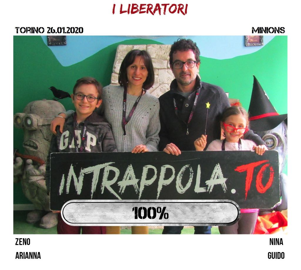 Il gruppo i liberatori è fuggito dalla nostra escape room 