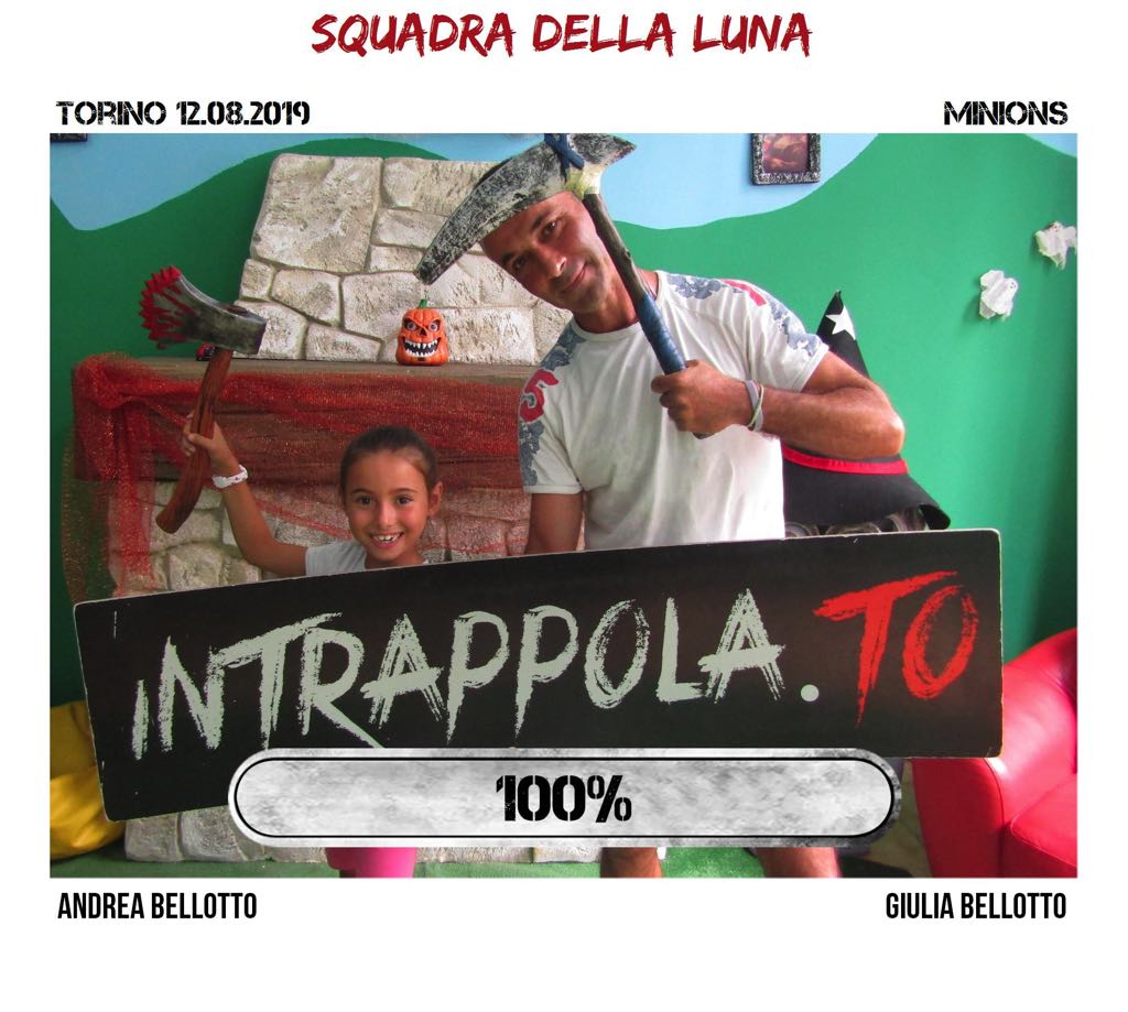 Il gruppo squadra della luna è fuggito dalla nostra escape room 