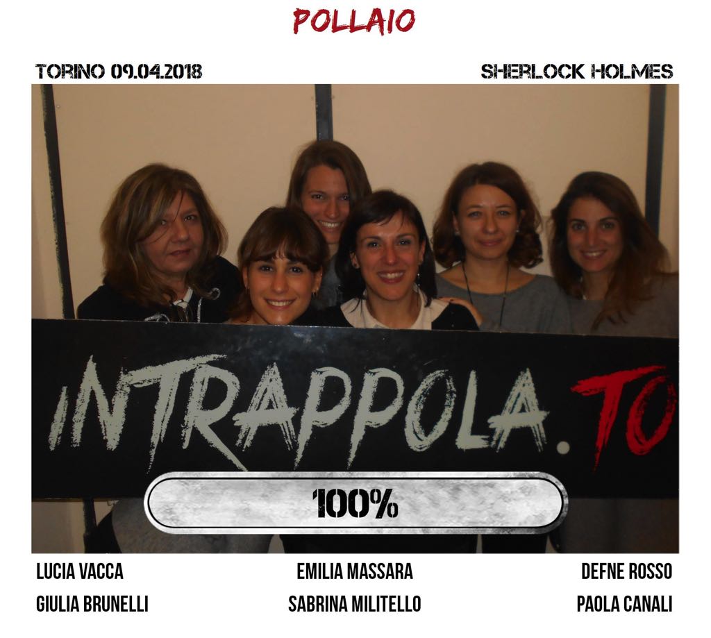 Il gruppo pollaio è fuggito dalla nostra escape room Sherlock Holmes