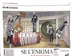 Corriere della Sera - Se l'enigma fa squadra