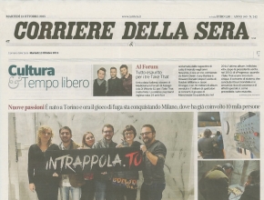 Corriere della Sera - Risolvi l'enigma e scappa