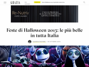 Grazia - Feste di Halloween 2015: Intrappola.to tra le più belle in tutta Italia