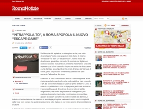 Roma Notizie - Intrappola.to a Roma: spopola il nuovo escape game