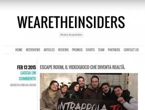 Wearetheinsiders.com - Escape room, il videogioco che diventa realtà