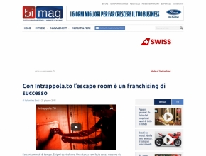 Bimag.it - Con Intrappola.to l’escape room è un franchising di successo