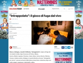Bologna Today - Intrappola.to: il gioco di fuga dal vivo