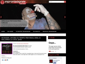Impronta digitale - Intrappola.to: 16 enigmi. Un'ora di tempo per risolverli e salvarvi la vita