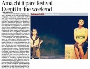 Corriere dell'Alto Adige - Intrappola.to nell'Ama chi ti pare Festival