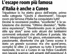 La Bisalta - L'escape room più famosa d'Italia è anche a Cuneo