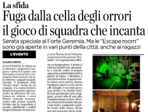 Il Secolo XIX - Intrappola.to: il gioco di squadra che incanta