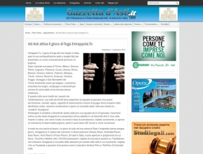 Gazzetta d'Asti - Ad Asti arriva il gioco di fuga Intrappola.to