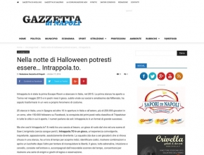 Gazzetta di Napoli - Nella notte di Halloween potresti essere... Intrappola.to