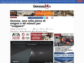 Genova24.it - Genova, una cella piena di enigmi e 60 minuti per “scappare”