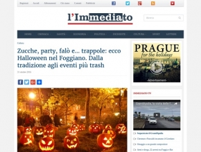 L'Immediato - Zucche, party, falò e… trappole: ecco Halloween con Intrappola.to nel Foggiano.