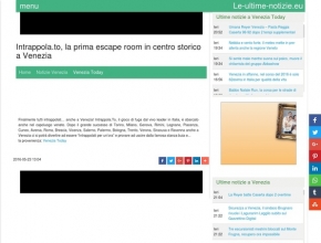 Le ultime notizie.eu - Intrappola.to: la prima escape room in centro storico a Venezia